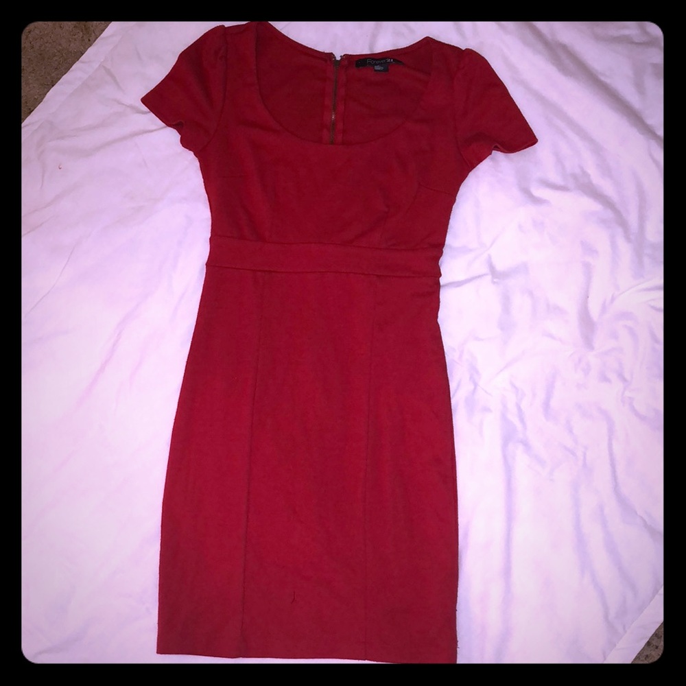 Red dress